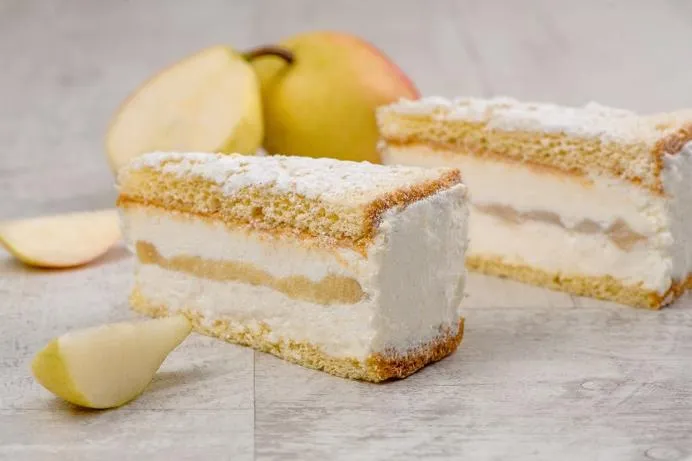 Торт "Рикотта-груша"