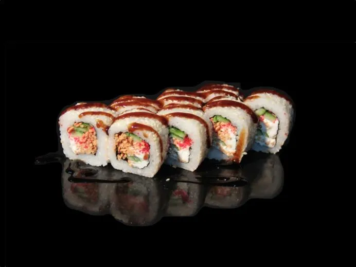 Сливочный Краб-темпура ролл